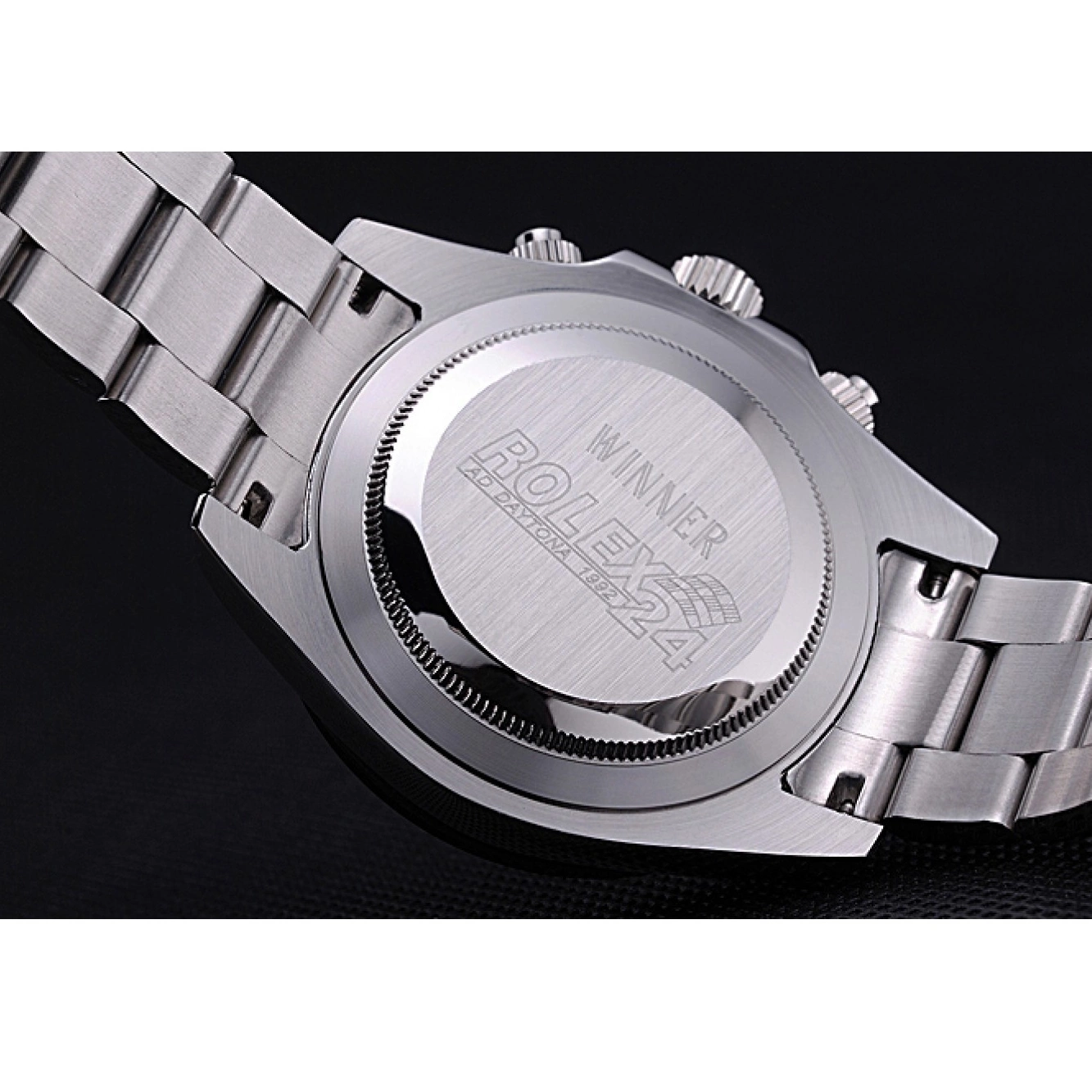 Aaa replica watch Daytona Cosmograph Bracelet Rolex Stainless Dial White 622542 Steel 0714